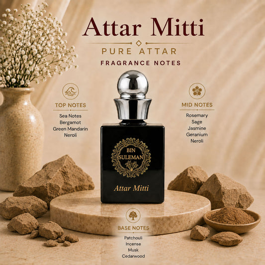 Attar Mitti Luxury 10ml-Premium Long Lasting Fragrance For Unisex
